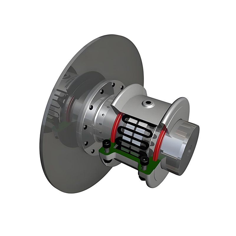 RSK Serpentine Spring Grid Coupling พร้อมจานเบรกแบบกำหนดเองสำหรับระบบส่งกำลัง