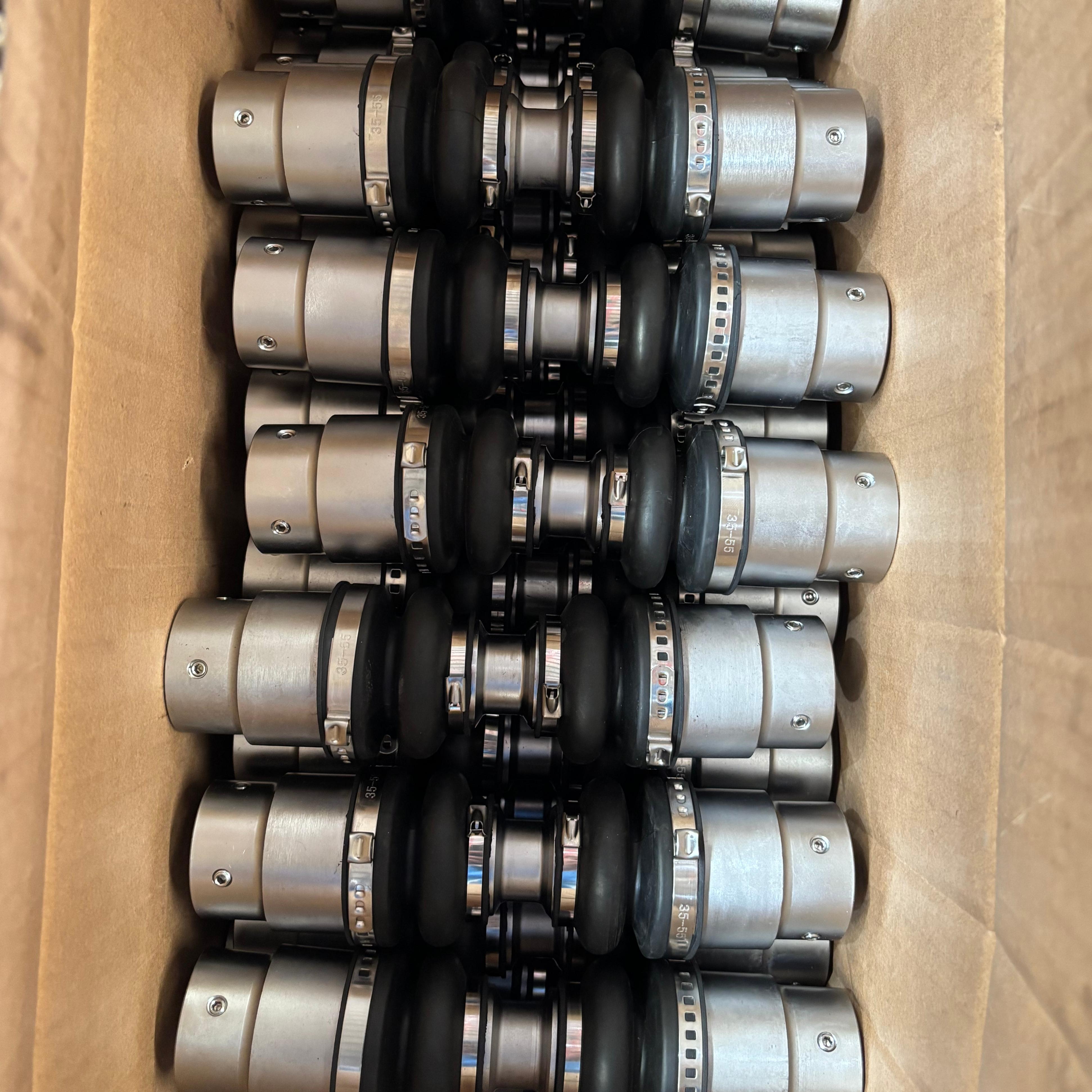 TRI-BALL JOINT ข้อต่อความเร็วคงที่เหมาะสำหรับหุ่นยนต์แบบมีล้อ ขนาดเล็ก น้ำหนักเบา การชดเชยหลายทิศทาง